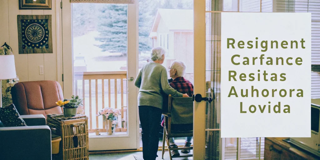 Older adult discussing home care Aurora services with a compassionate caregiver