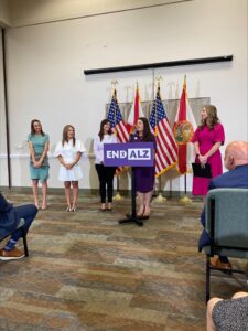 Alzheimer's Care Gainesville FL - Touching Hearts at Home Invited to Speak at State of Florida Press Conference - Alzheimer's Funding Increases