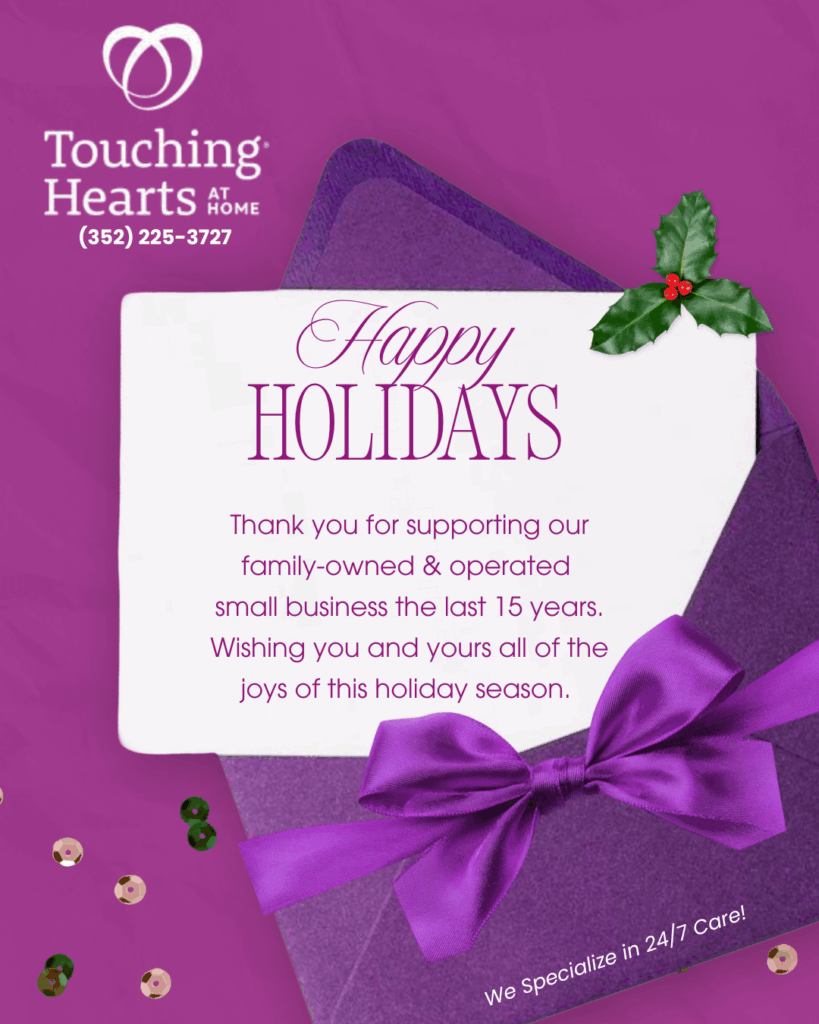 In-Home Care Gainesville, FL - Happy Holidays From Touching Hearts at Home!