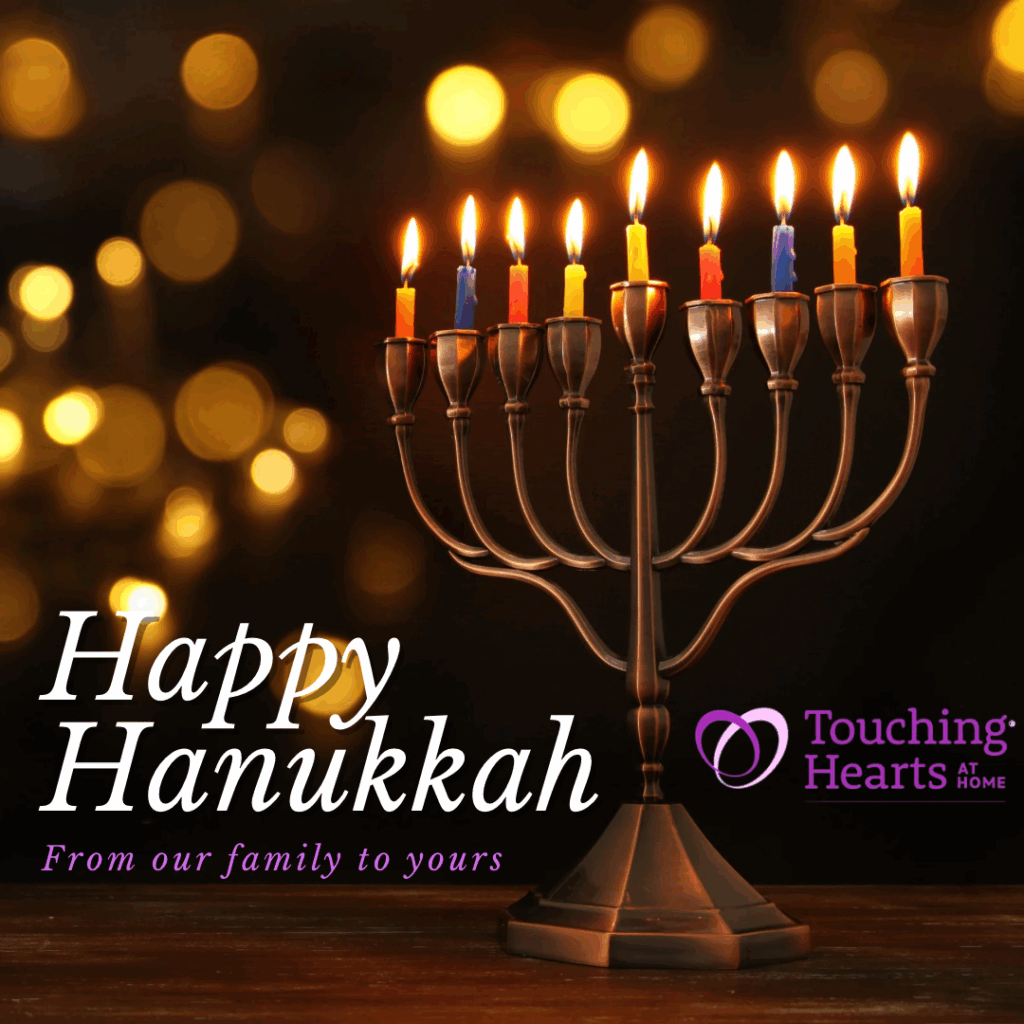 24-Hour Home Care Gainesville, FL - Happy Hanukkah from Touching Hearts at Home!